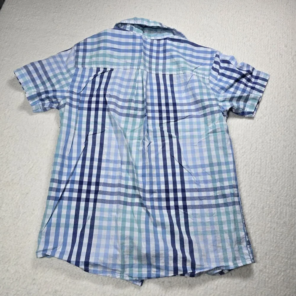 Boys Shirts Lot Hulk Gaming Shamrock Transformers Motorcycle Button Down L 10/12